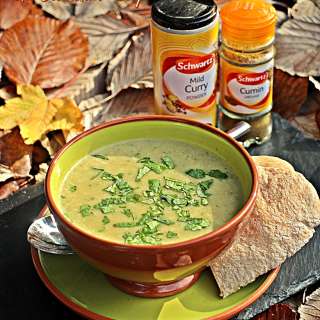 Curried Parsnip and Coriander Soup