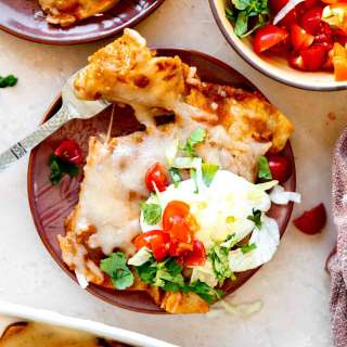 Tex Mex Cheese Enchiladas