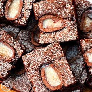 Creme Egg Chocolate Brownies