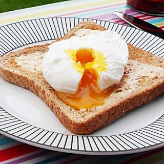 Perfect Poached Eggs on Toast