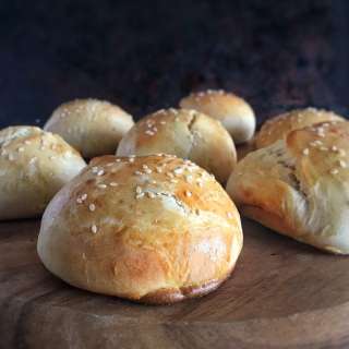 Quick Brioche Burger Bun Recipe