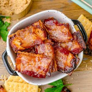 Candied Bacon Crackers
