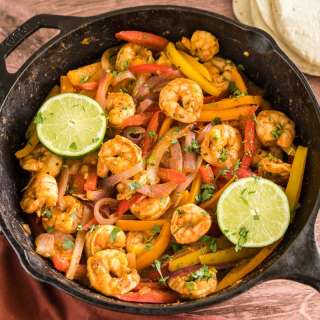 Shrimp Fajitas