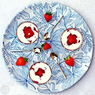Rødgrød med Fløde (Danish Red Berry Compote with Cream)