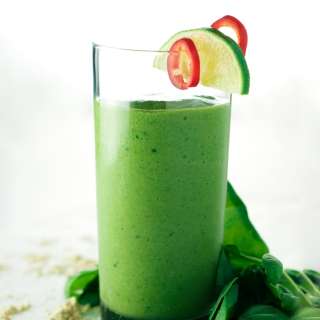 Jalapeno Mango Green Smoothie