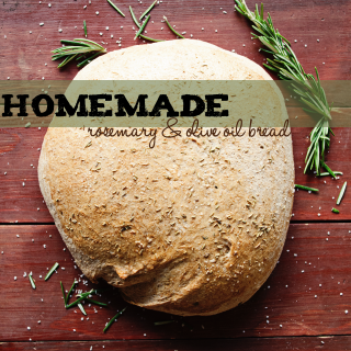 Homemade Rosemary and Olive Oil Bread