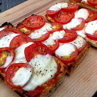 Quick Ciabatta Pizzas