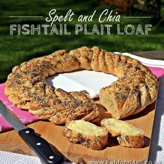 Spelt and Chia Fishtail Plait Loaf