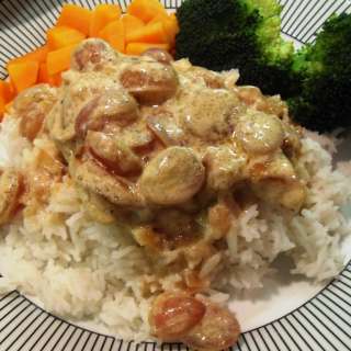 Pork in Grapes