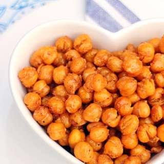 Smokey Maple Roasted Chickpeas - ActiFry Recipe
