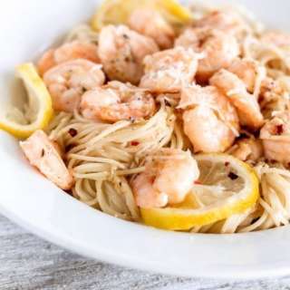 Shrimp Scampi with Pasta