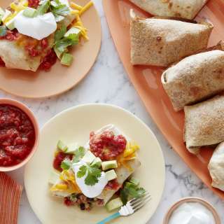 Vegetarian Chimichangas