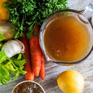 Roasted Chicken Broth