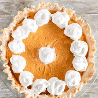 Sweet Potato Chiffon Pie
