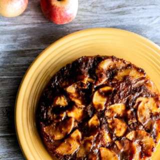 Caramel Apple Upside Down Cake