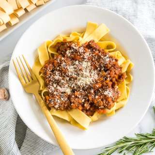 Pappardelle Bolognese