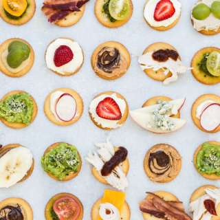 12 Two-Topping Gluten Free Cracker Bites