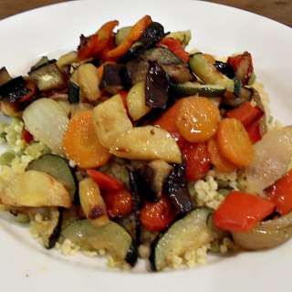 Mediterranean Roasted Vegetables - as a main or side dish!