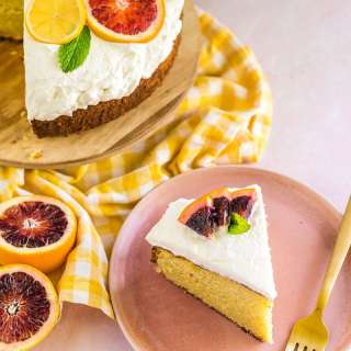 Blood Orange Olive Oil Cake
