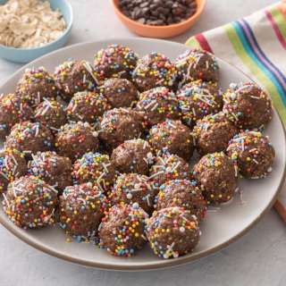 No Bake Cookie Dough Balls