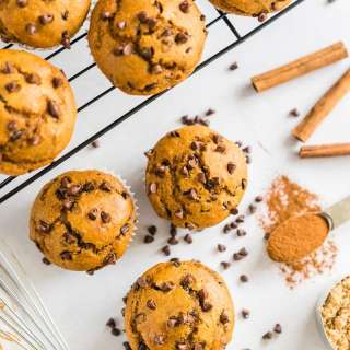 Pumpkin Chocolate Chip Muffins