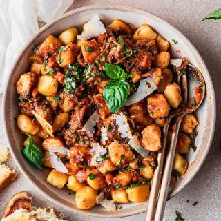 Instant Pot Short Rib Ragu with Gnocchi