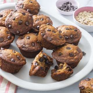 Chocolate Oat Muffins