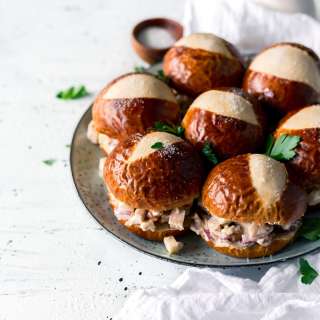 Balsamic Chicken Salad Sandwiches