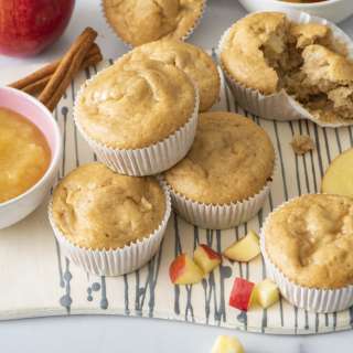 Apple Applesauce Muffins