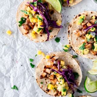 Hawaiian Huli Huli Chicken Tacos