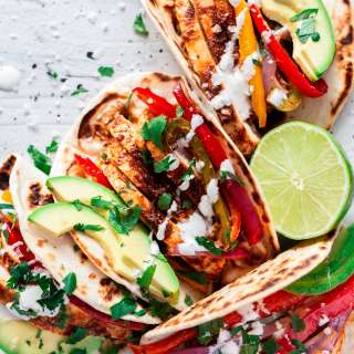 Chipotle Sheet Pan Chicken Fajitas