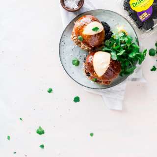 Instant Pot Blackberry Jalapeño BBQ Chicken Sliders