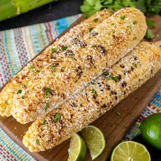 Grilled Mexican Street Corn