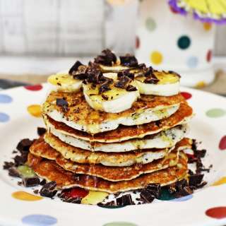 Gluten Free Chocolate Chip Pancakes