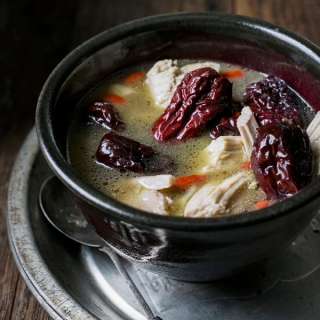 Chicken, Red Dates and Ginger Soup