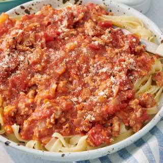 Turkey Bolognese