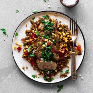 Chimichurri Air Fryer Pork Tenderloin