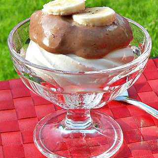 Hazelnut Banana Chocolate Delight with Meringue