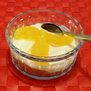 Instant Orange Cheesecakes