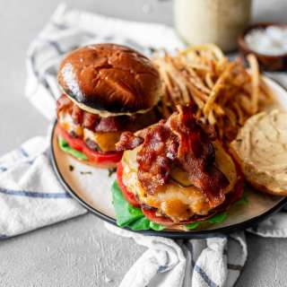 Bacon Lover's Smash Burger Recipe with Bacon Aioli