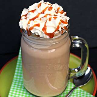 Cheat's Iced Salted Caramel Mocha
