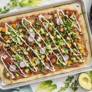 Taco Salad Pizza
