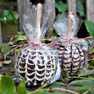 Halloween Chocolate Apples