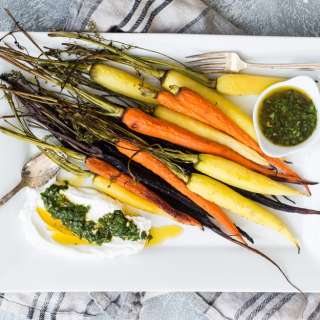 Caramelized Carrots with Chermoula