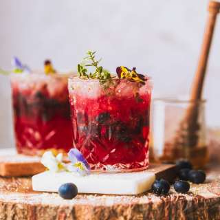 Honey Blueberry Thyme Smash