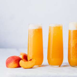 Peach Mimosas