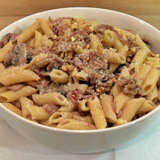 Mushroom & Walnut Penne - Organic & Vegetarian