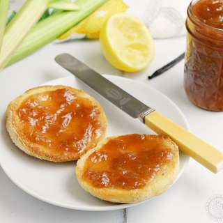 Rhubarb, Lemon & Vanilla Jam