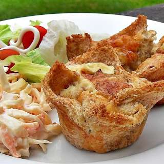 Gruyere & Caramelised Shallot Nests