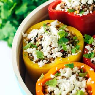 Southwest Grains Stuffed Peppers